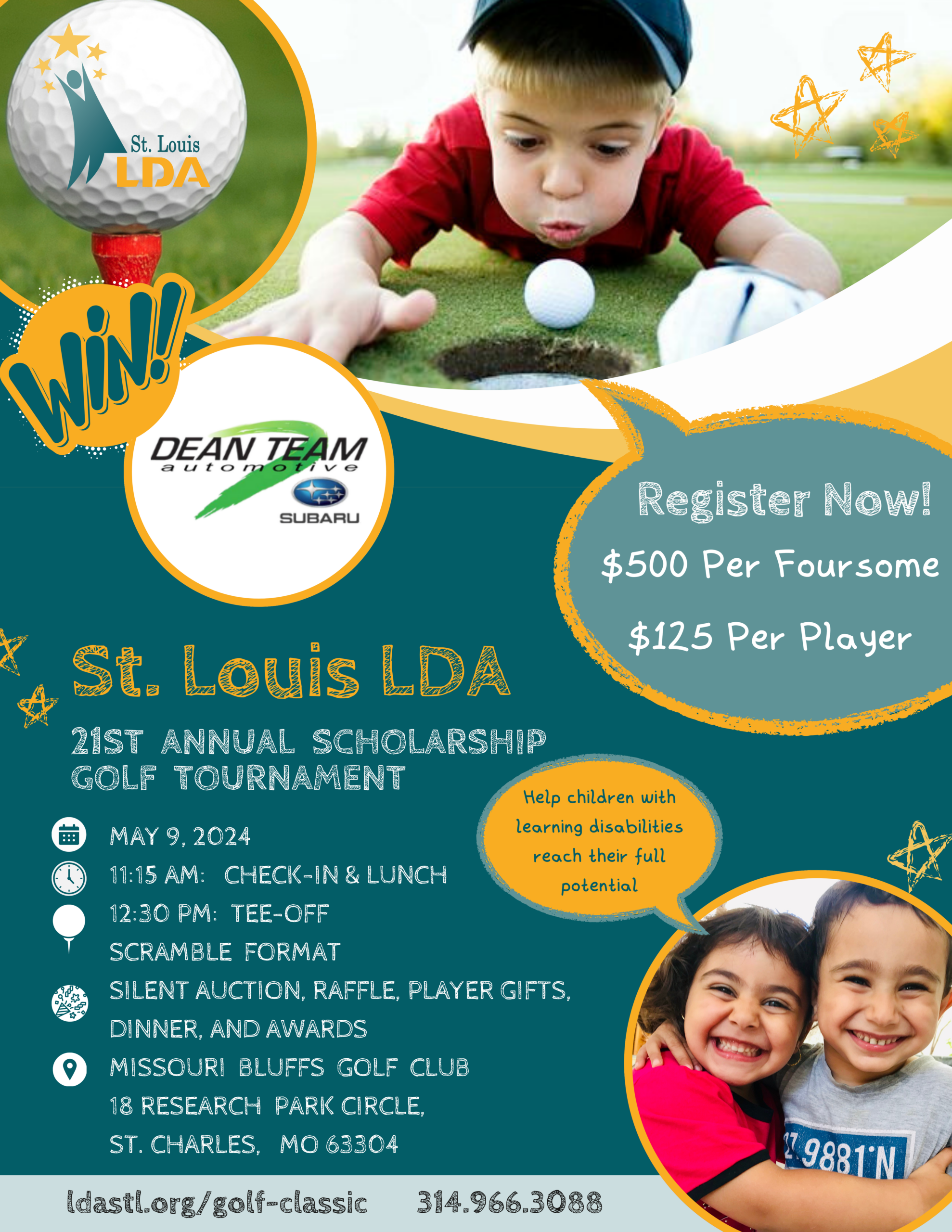LDA Golf Tournament Flyer